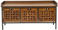 Oak Wooden Storage Bench